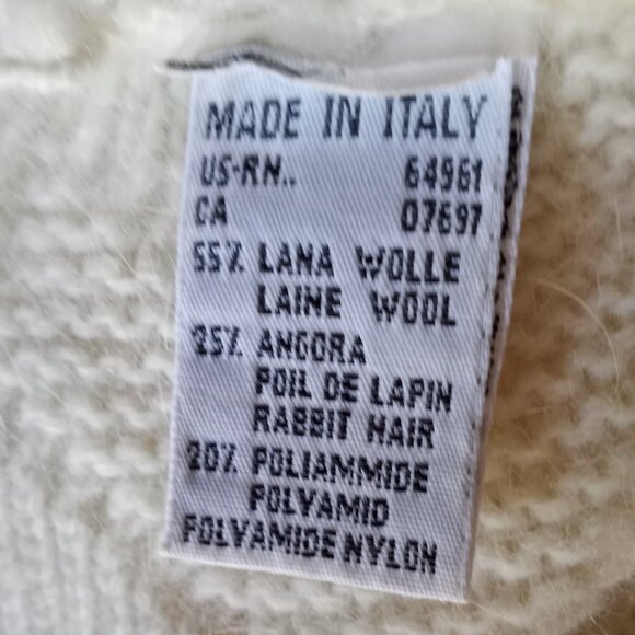 'UNITED COLORS OF BENETTON' Mock Turtle LS Sweater Size - Picture 11 of 16